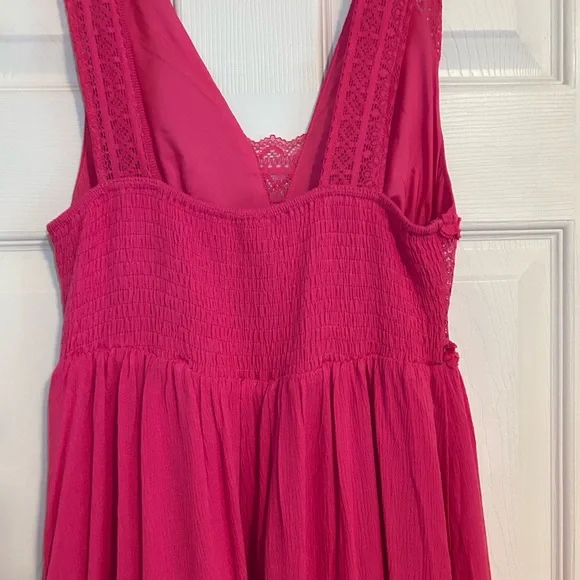 NWOT Pink Maxi Dress - Picture 9 of 11